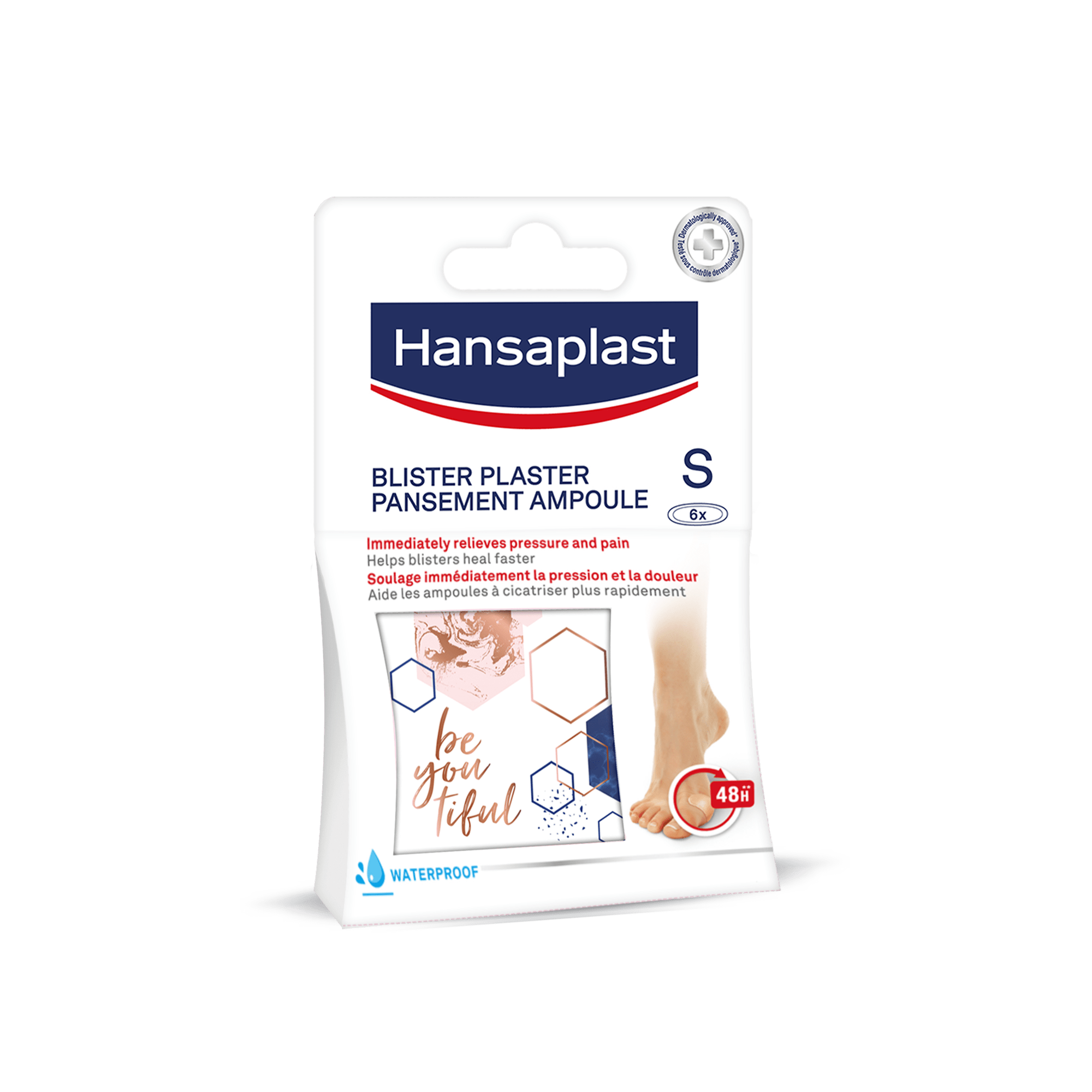 Small blister plasters for little blisters on toes Hansaplast